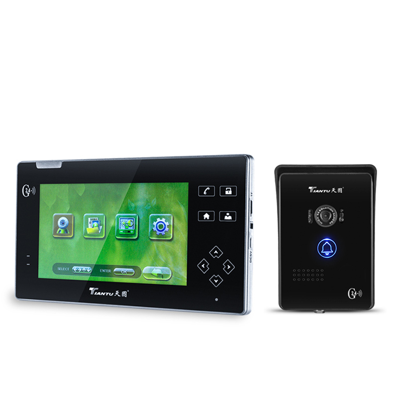 Radio visual intercom doorbell 